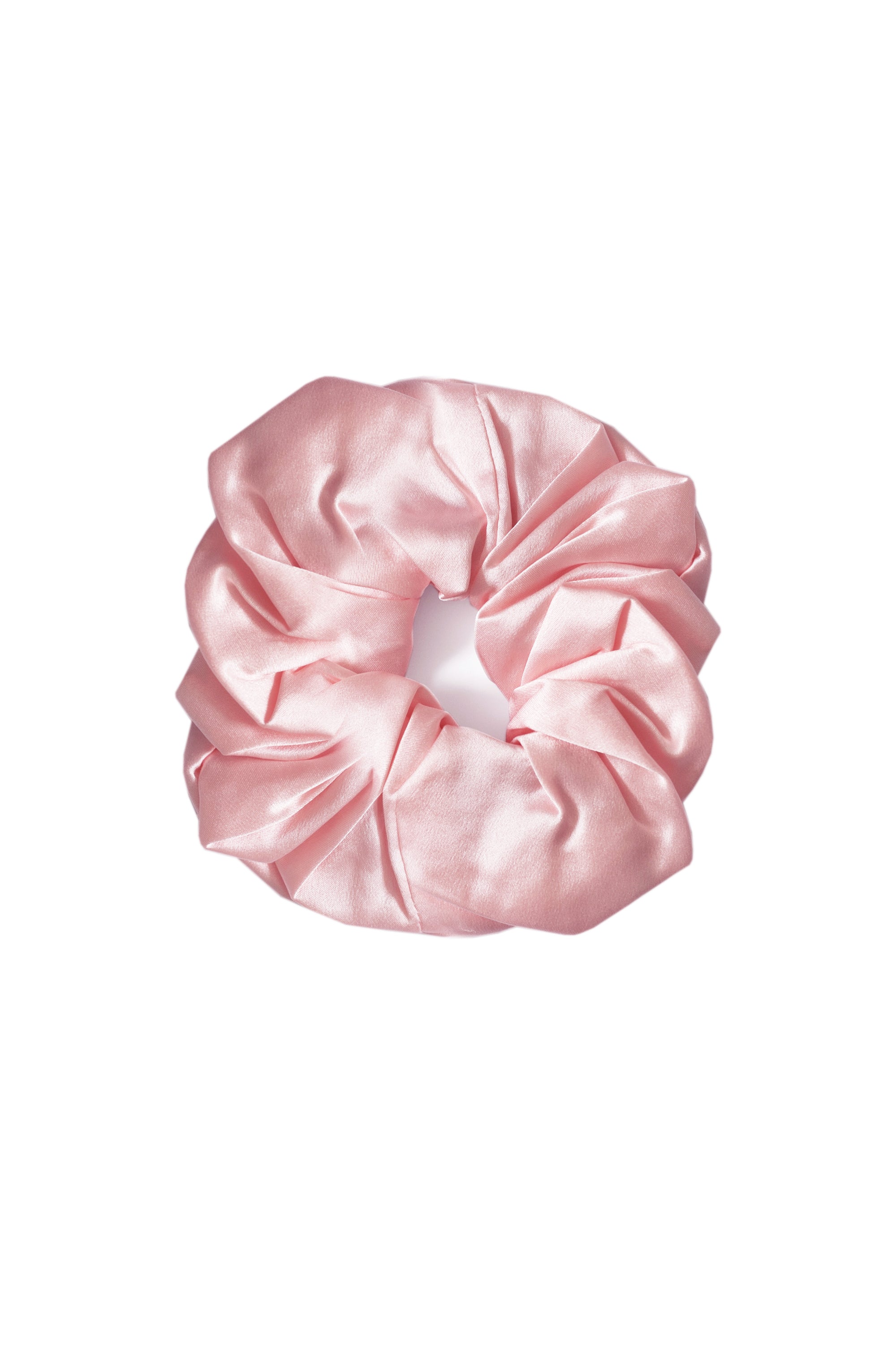 Silk Scrunchie Pink