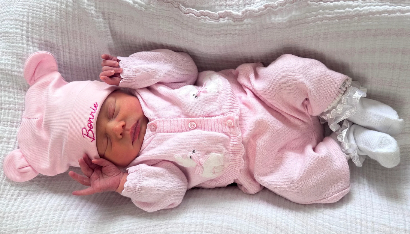 Personalised Newborn Beanies