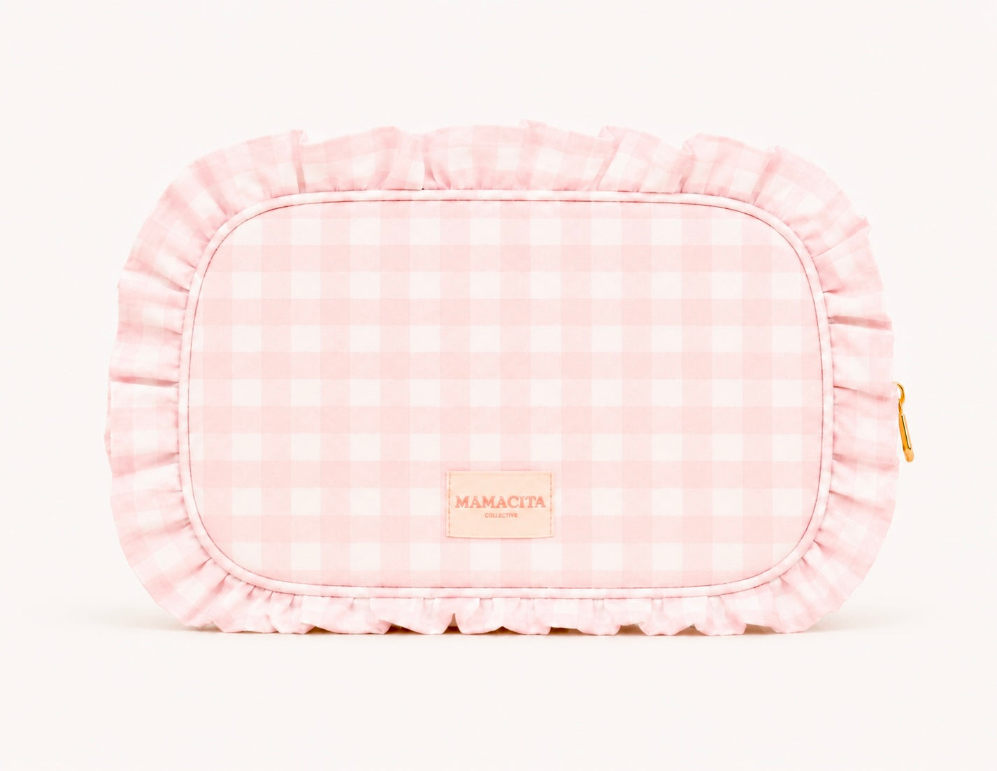 The Personalised Ruffle Washbag