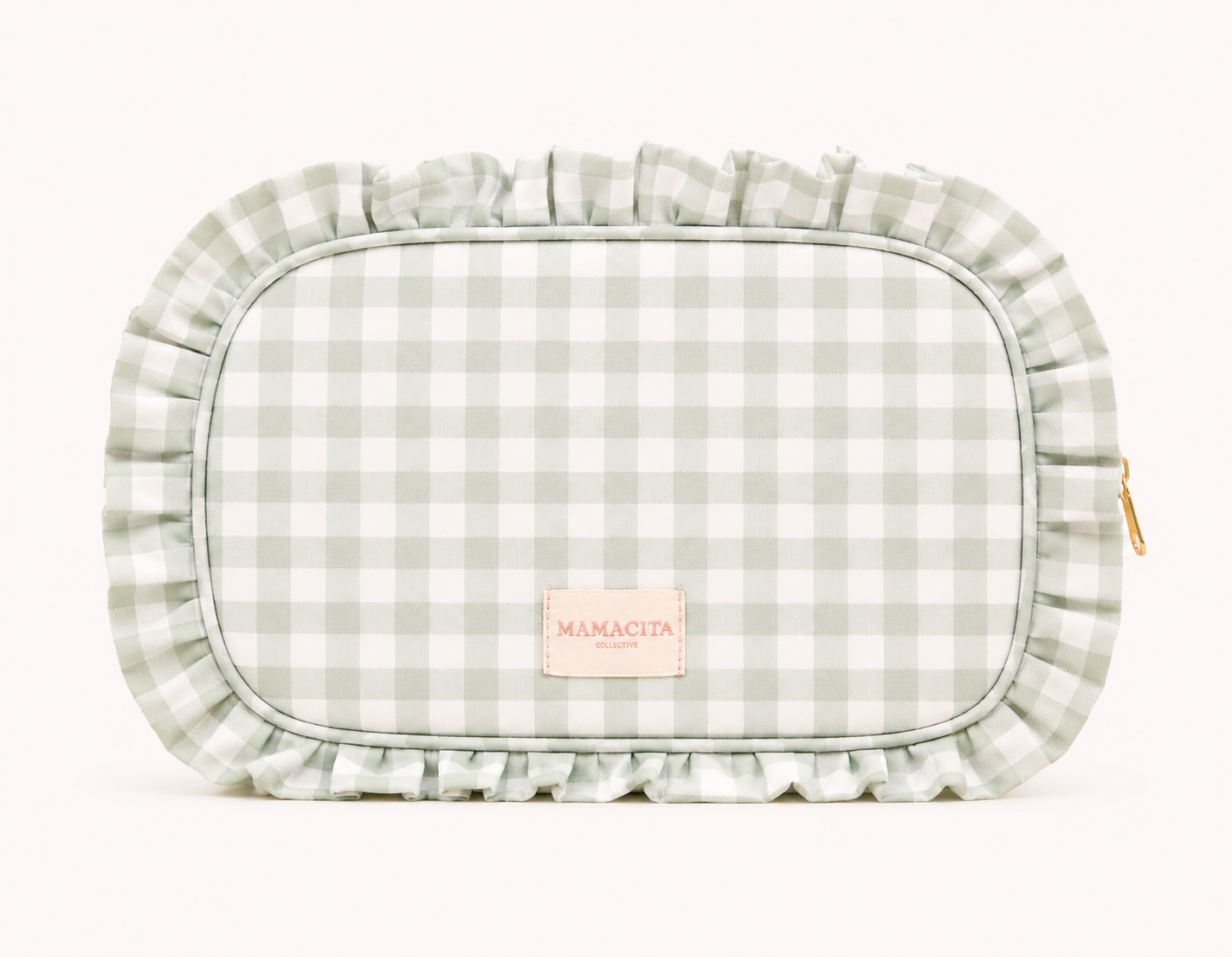 The Personalised Ruffle Washbag