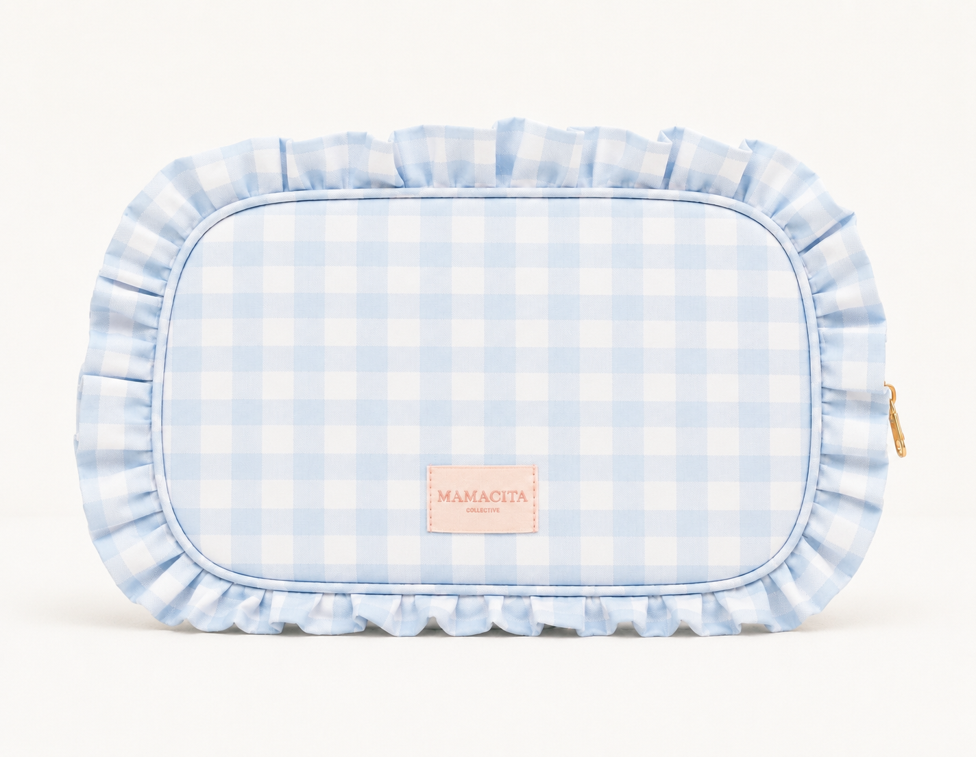 The Personalised Ruffle Washbag