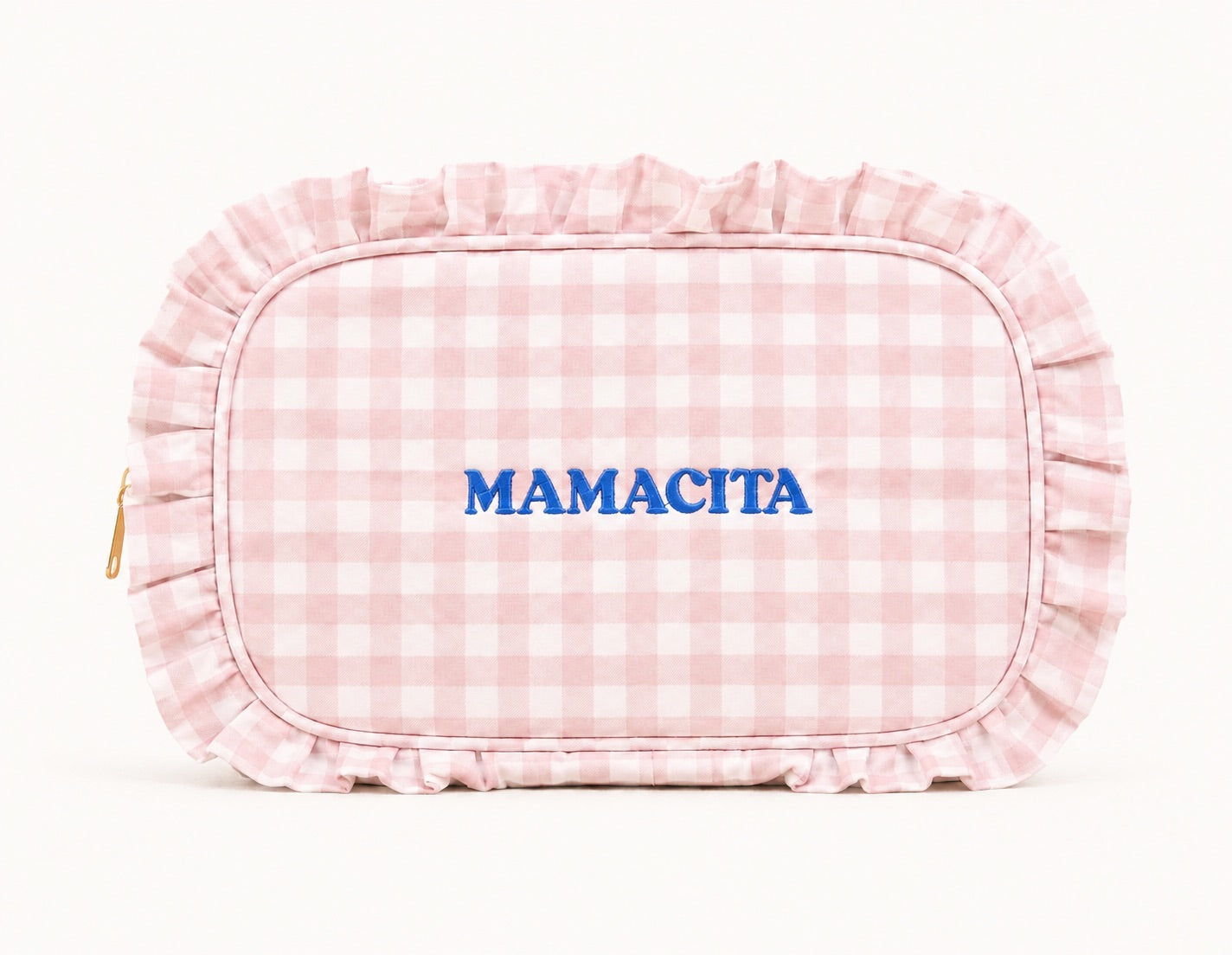 The Personalised Ruffle Washbag