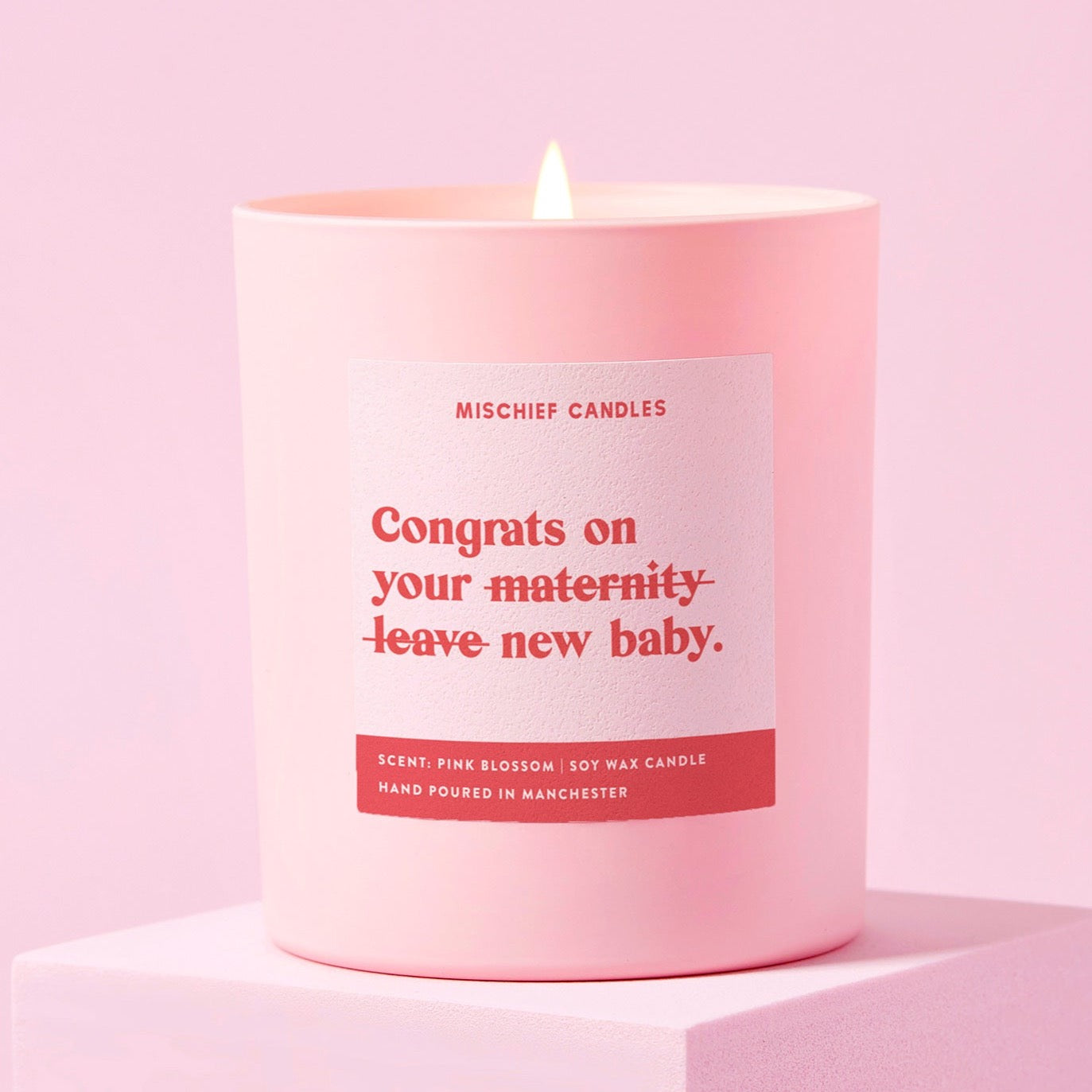 Congrats on your new baby candle 
