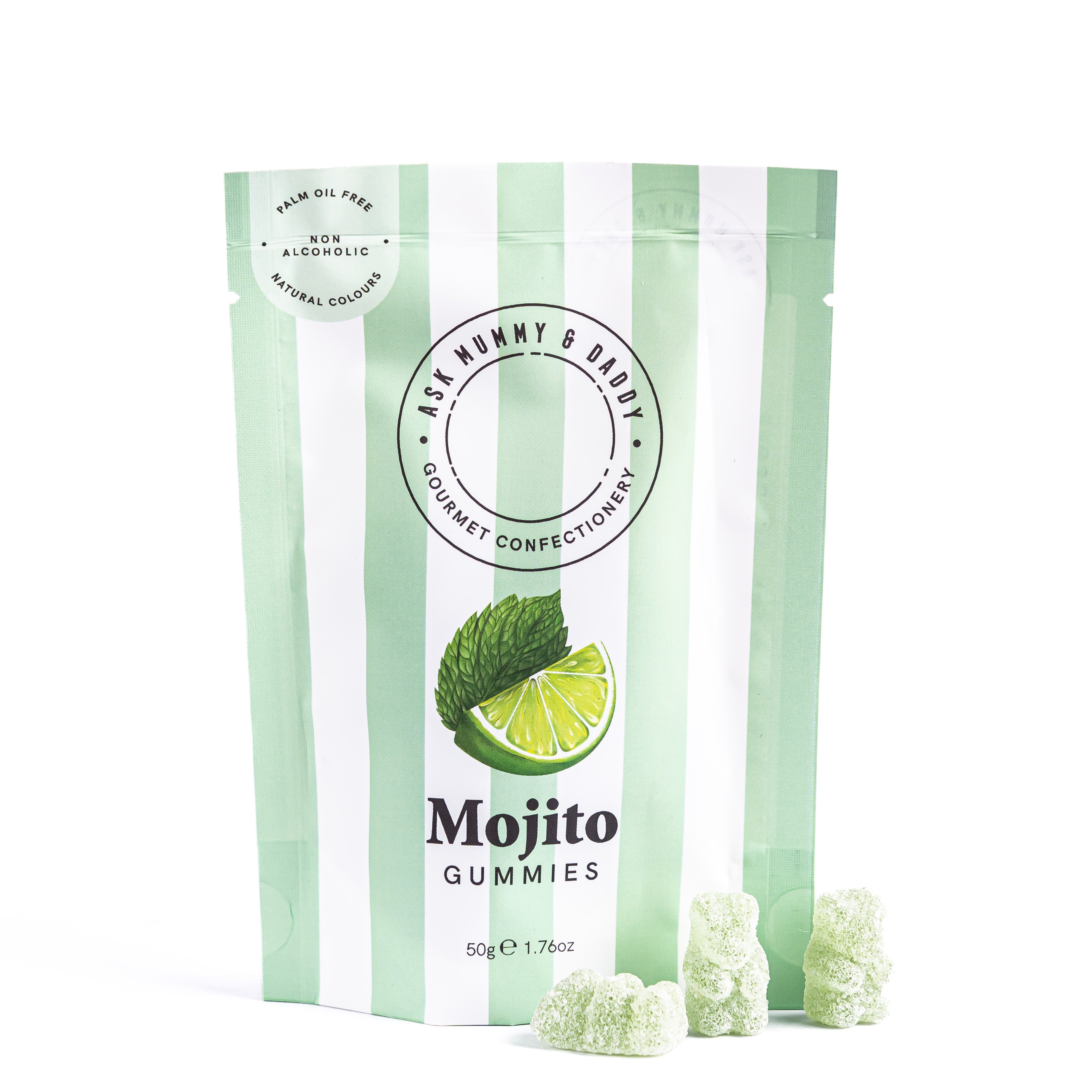 Non Alcoholic Mojito Gummies