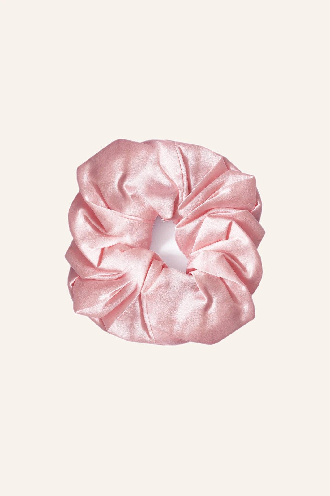 Silk Scrunchie Pink