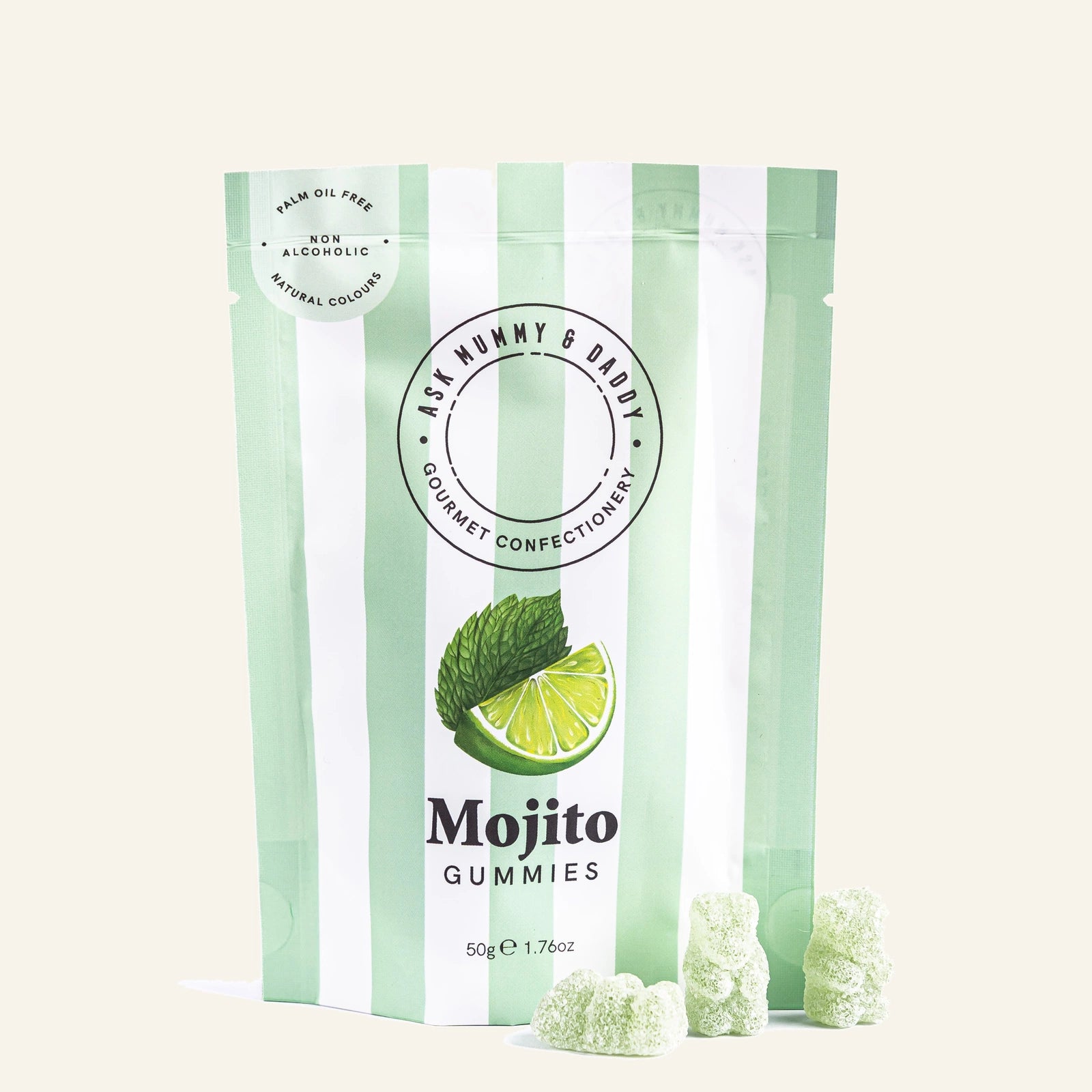 Non Alcoholic Mojito Gummies