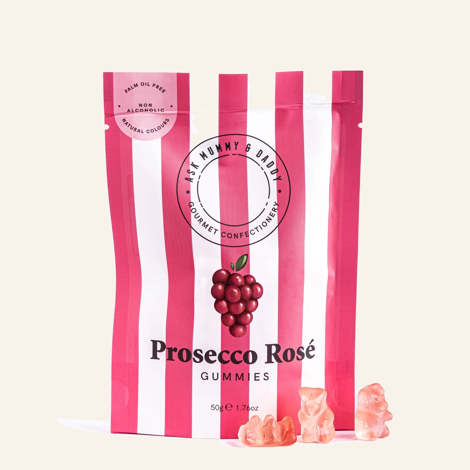 Asl Mummy and Daddy Prosecco Rose Gummies (No Alcohol)