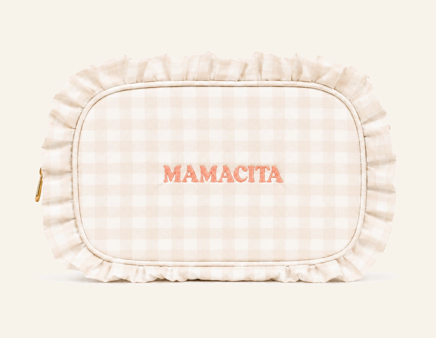 Personalised Ruffle Washbag